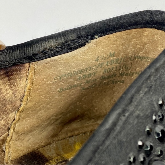 Sam Edelman | Black Studded Kid’s Ballet Flats - Picture 6 of 6